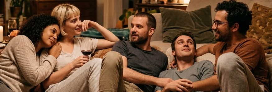 Conto: O Polycule Que Não Dorme