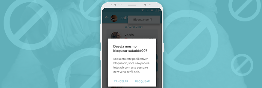 Novo recurso: Bloqueio de perfis desinteressantes