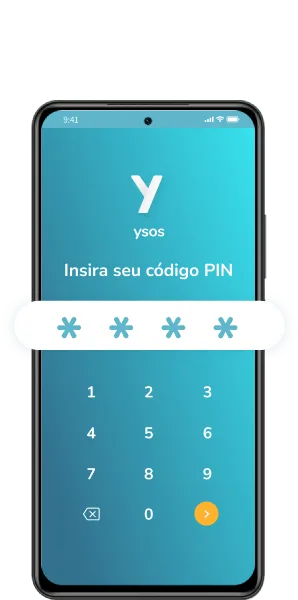 Tela do Ysos: privacidade