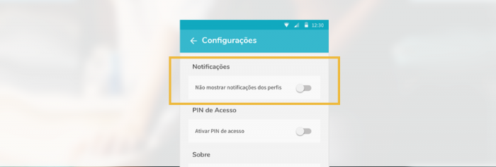 Silenciar Notificações